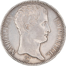 Coin, France, Napoléon I, 5 Francs, 1807, Paris, Very rare, EF(40-45), Silver