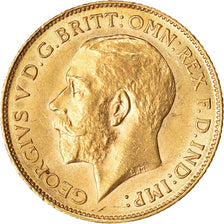 Moneta, Gran Bretagna, George V, 1/2 Sovereign, 1913, SPL-, Oro, KM:819