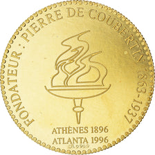 Frankreich, Medaille, 100ème Anniversaire des Jeux Olympiques Modernes, 1996