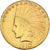 Coin, United States, Indian Head, $10, Eagle, 1910, Denver, MS(60-62), Gold