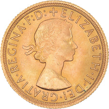 Monnaie, Grande-Bretagne, Elizabeth II, Sovereign, 1964, SPL, Or, KM:908