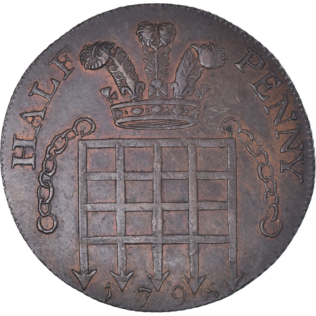 Münze Großbritannien Middlesex Princess of Wales Halfpenny Token