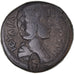 Moneda, Lydia, Julia Domna, Bronze Æ, 193-217 AD, Hypaepa, Rare, BC+, Bronce