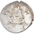 Münze, Julius Caesar, Denarius, 46-45 BC, Traveling Mint, VZ+, Silber