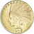 Coin, United States, Indian Head, $10, Eagle, 1909, Denver, AU(55-58), Gold