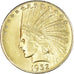 Munten, Verenigde Staten, Indian Head, $10, Eagle, 1932, Philadelphia, PR+