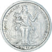 Moeda, Nova Caledónia, 2 Francs, 1949, Paris, AU(55-58), Alumínio, KM:3