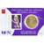 Vatican, 50 Euro Cent, 2017, Stamp and coin card, FDC