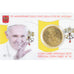 Cité du Vatican, 50 Euro Cent, 2019, Coin card, FDC, Laiton