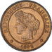Moneta, Francia, Cérès, 5 Centimes, 1892, Paris, SPL-, Bronzo, KM:821.1