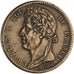 COLONIAS FRANCESAS, Charles X, 10 Centimes, 1827, La Rochelle, MBC+, Bronce