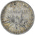 Moneda, Francia, Semeuse, 50 Centimes, 1916, Paris, MBC, Plata, KM:854