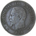 Moneda, Francia, Napoleon III, Napoléon III, 2 Centimes, 1854, Lyon, MBC