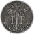 Coin, Belgian Congo, Franc, 1924, VF(20-25), Copper-nickel, KM:20