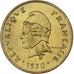 Münze, New Hebrides, Franc, 1970, Paris, UNZ, Nickel-brass, KM:4.1