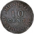 Münze, FRENCH STATES, ANTWERP, 10 Centimes, 1814, SS, Bronze, KM:5.4