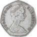 Moneda, Gran Bretaña, Elizabeth II, 50 New Pence, 1969, EBC, Cobre - níquel