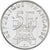 Moeda, França, 5 Francs, 1989, AU(55-58), Níquel