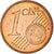 Monaco, Rainier III, Euro Cent, 2001, Paris, MS(63), Copper Plated Steel, KM:167