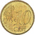 Monaco, Rainier III, 10 Euro Cent, 2001, Paris, MS(63), Brass, KM:170