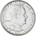 Coin, Monaco, Rainier III, Franc, 1960, MS(63), Nickel, KM:140