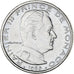 Coin, Monaco, Rainier III, 1/2 Franc, 1965, AU(55-58), Nickel, KM:145