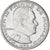 Coin, Monaco, Rainier III, 1/2 Franc, 1965, MS(63), Nickel, KM:145