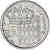 Moeda, Mónaco, Rainier III, 1/2 Franc, 1965, MS(63), Níquel, KM:145