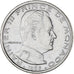 Coin, Monaco, Rainier III, 1/2 Franc, 1965, MS(63), Nickel, KM:145