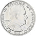 Coin, Monaco, Rainier III, Franc, 1976, MS(63), Nickel, KM:140, Gadoury:MC 150