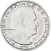 Coin, Monaco, Rainier III, Franc, 1976, MS(63), Nickel, KM:140, Gadoury:MC 150