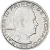 Coin, Monaco, Rainier III, Franc, 1976, MS(63), Nickel, KM:140, Gadoury:MC 150