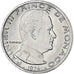 Coin, Monaco, Rainier III, Franc, 1974, MS(63), Nickel, KM:140, Gadoury:MC 150