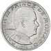 Coin, Monaco, Rainier III, Franc, 1974, MS(63), Nickel, KM:140, Gadoury:MC 150