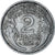 Frankreich, Morlon, 2 Francs, 1950, SS, Aluminium, KM:886a.1, Gadoury:538b