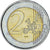 Monaco, Rainier III, 2 Euro, 2003, Paris, AU(55-58), Bimetaliczny