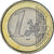 Monaco, Rainier III, Euro, 2001, Paris, ZF+, Bi-Metallic, Gadoury:MC178, KM:173