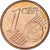 Monaco, Rainier III, Euro Cent, 2001, Paris, MS(63), Miedź platerowana stalą