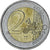 Monaco, Rainier III, 2 Euro, 2002, Paris, AU(55-58), Bimetaliczny