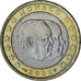 Mónaco, Rainier III, Euro, 2001, Paris, EBC, Bimetálico, Gadoury:MC178, KM:173