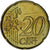 Monaco, Rainier III, 20 Euro Cent, 2001, Paris, ZF, Tin, Gadoury:MC176, KM:171