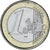 Monaco, Rainier III, Euro, 2001, Paris, ZF+, Bi-Metallic, Gadoury:MC178, KM:173