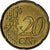 Monaco, Rainier III, 20 Euro Cent, 2001, Paris, ZF+, Tin, Gadoury:MC176, KM:171
