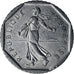 France, 2 Francs, Semeuse, 1982, Nickel, AU(50-53), Gadoury:547, KM:942.1