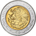 Messico, 5 Pesos, Bicentenaire de l'indépendance de Mexico, 2009, Mexico City