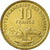 Munten, Franse kust van Somalië, 10 Francs, 1965, Paris, FDC, Aluminum-Bronze