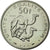Munten, Djibouti, 50 Francs, 1977, FDC, Nickel, KM:E6