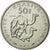 Munten, Djibouti, 50 Francs, 1977, FDC, Nickel, KM:E6
