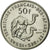 Munten, Djibouti, 50 Francs, 1970, FDC, Nickel, KM:E6