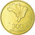 Moneda, Brasil, 300 Cruzeiros, 1972, FDC, Latón, KM:Pr7